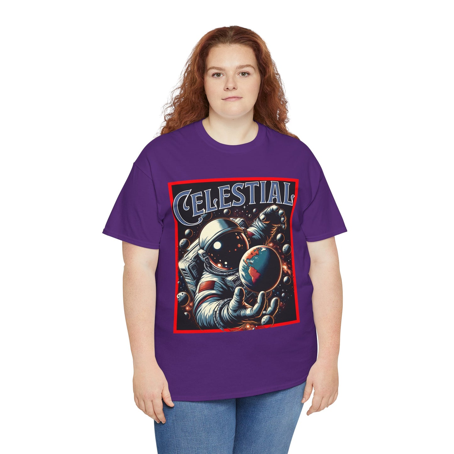 Celestial Astronaut Tee - Unisex Vintage Space Graphic T-Shirt, png, t-shirt, tshirts