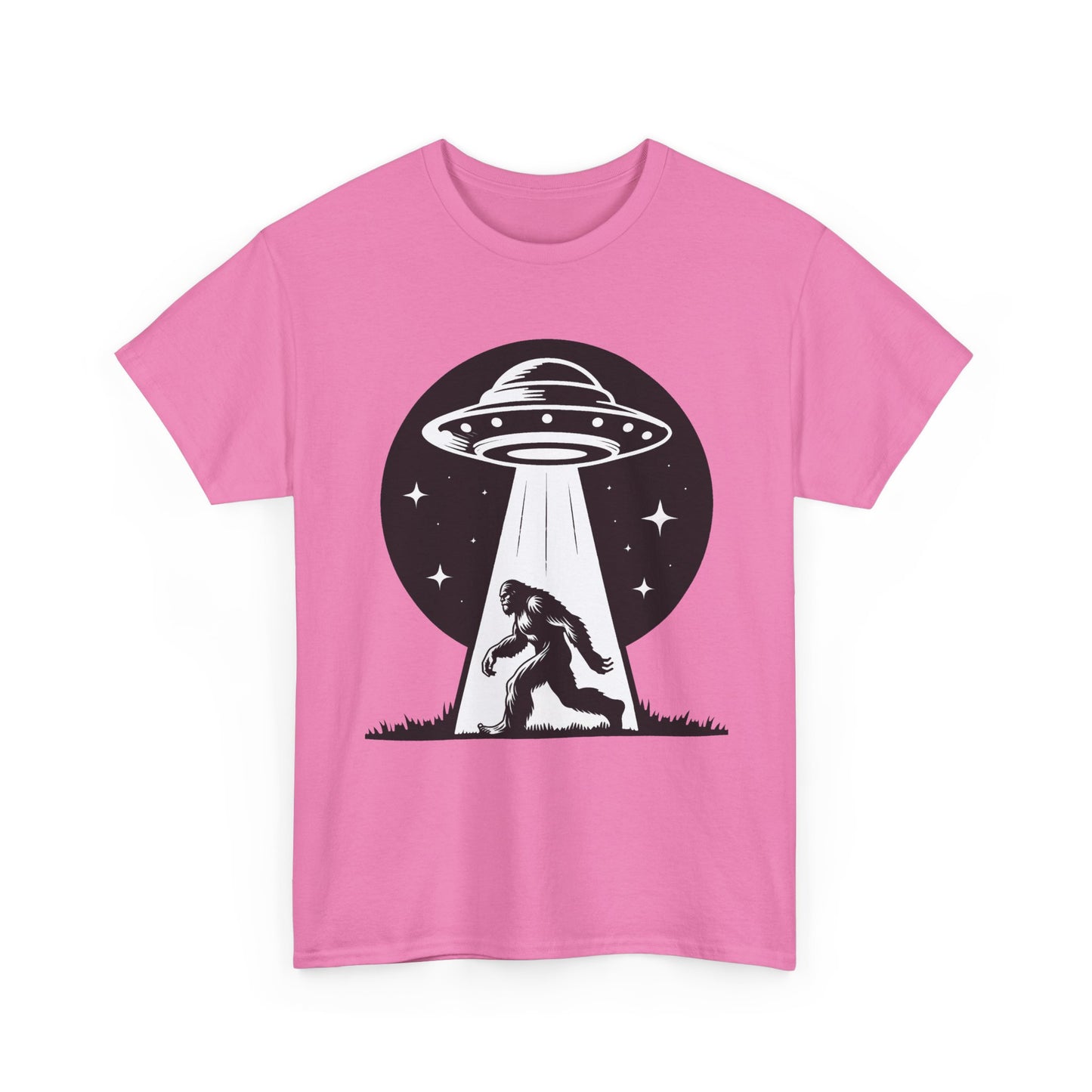 Bigfoot UFO Unisex Tee Graphic Design T-Shirt, GraphicTees, png, sublimation
