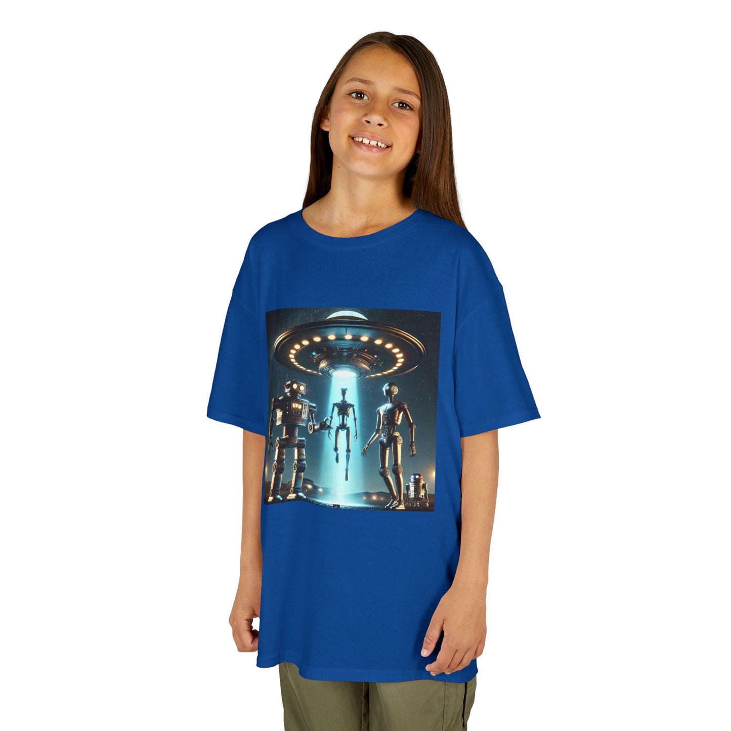 Alien Encounter Kids Tee, Fun Graphic Tee for Young Explorers, Perfect for Birthdays, Space Lovers, Casual Wear, Gift Idea