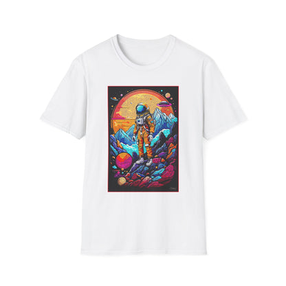 Astronaut Adventure T-Shirt | Cosmic Space Tee, Unisex Graphic Shirt, Gift for Space Lovers, Festival Wear, Outer Space Design