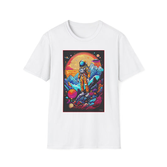 Astronaut Adventure T-Shirt | Cosmic Space Tee, Unisex Graphic Shirt, Gift for Space Lovers, Festival Wear, Outer Space Design