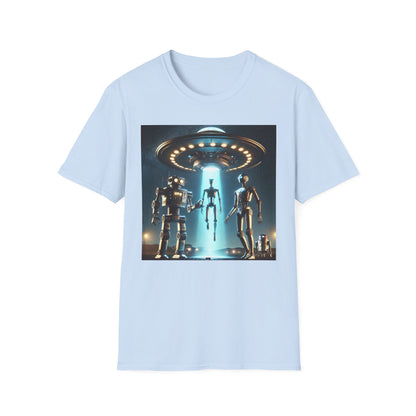 Retro Sci-Fi Unisex T-Shirt, Alien Design Shirt, Gift for Space Lovers, Cool Graphic Tee, Perfect for Sci-Fi Fans, Casual Wear