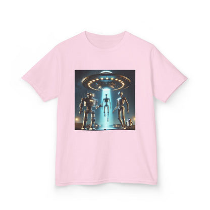 Alien Encounter Kids Tee, Fun Graphic Tee for Young Explorers, Perfect for Birthdays, Space Lovers, Casual Wear, Gift Idea