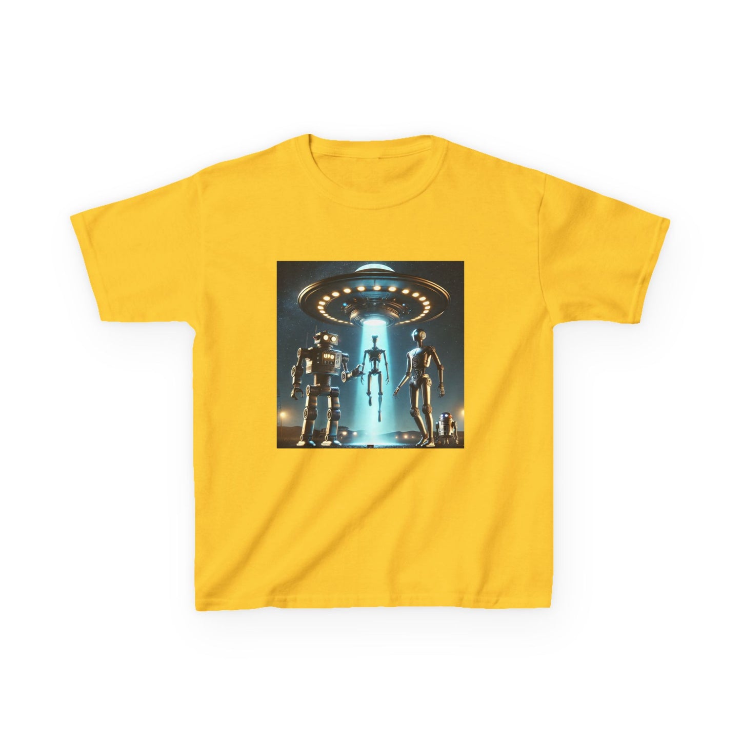 Alien Encounter Kids Tee, Fun Graphic Tee for Young Explorers, Perfect for Birthdays, Space Lovers, Casual Wear, Gift Idea