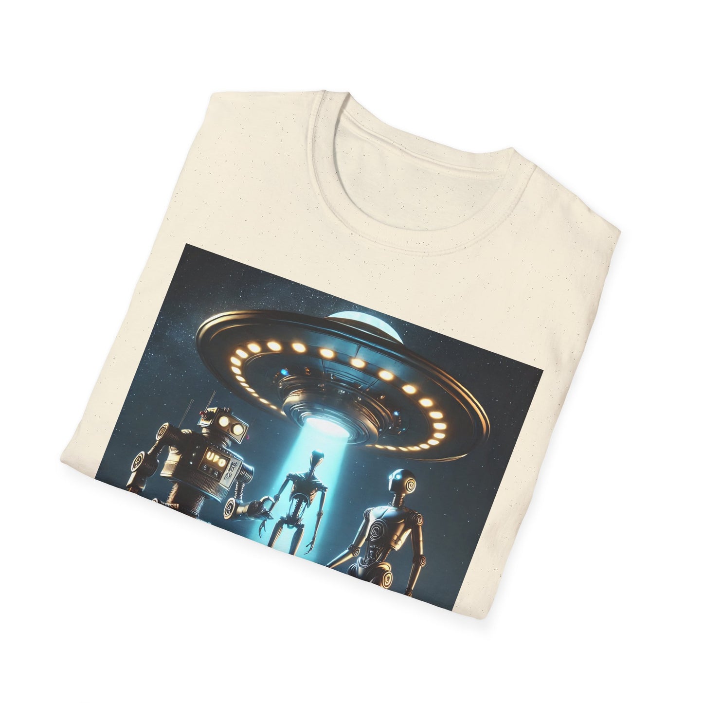 Retro Sci-Fi Unisex T-Shirt, Alien Design Shirt, Gift for Space Lovers, Cool Graphic Tee, Perfect for Sci-Fi Fans, Casual Wear