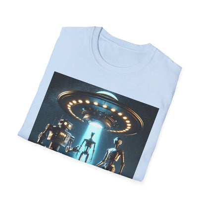 Retro Sci-Fi Unisex T-Shirt, Alien Design Shirt, Gift for Space Lovers, Cool Graphic Tee, Perfect for Sci-Fi Fans, Casual Wear