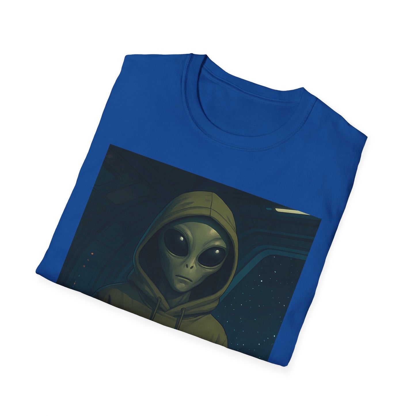 Humans Are Not Real, Alien Humor Unisex T-Shirt, Funny Graphic Tee, Space Lover Gift, Casual Wear, Gift for Nerds, Quirky Statement Shirt