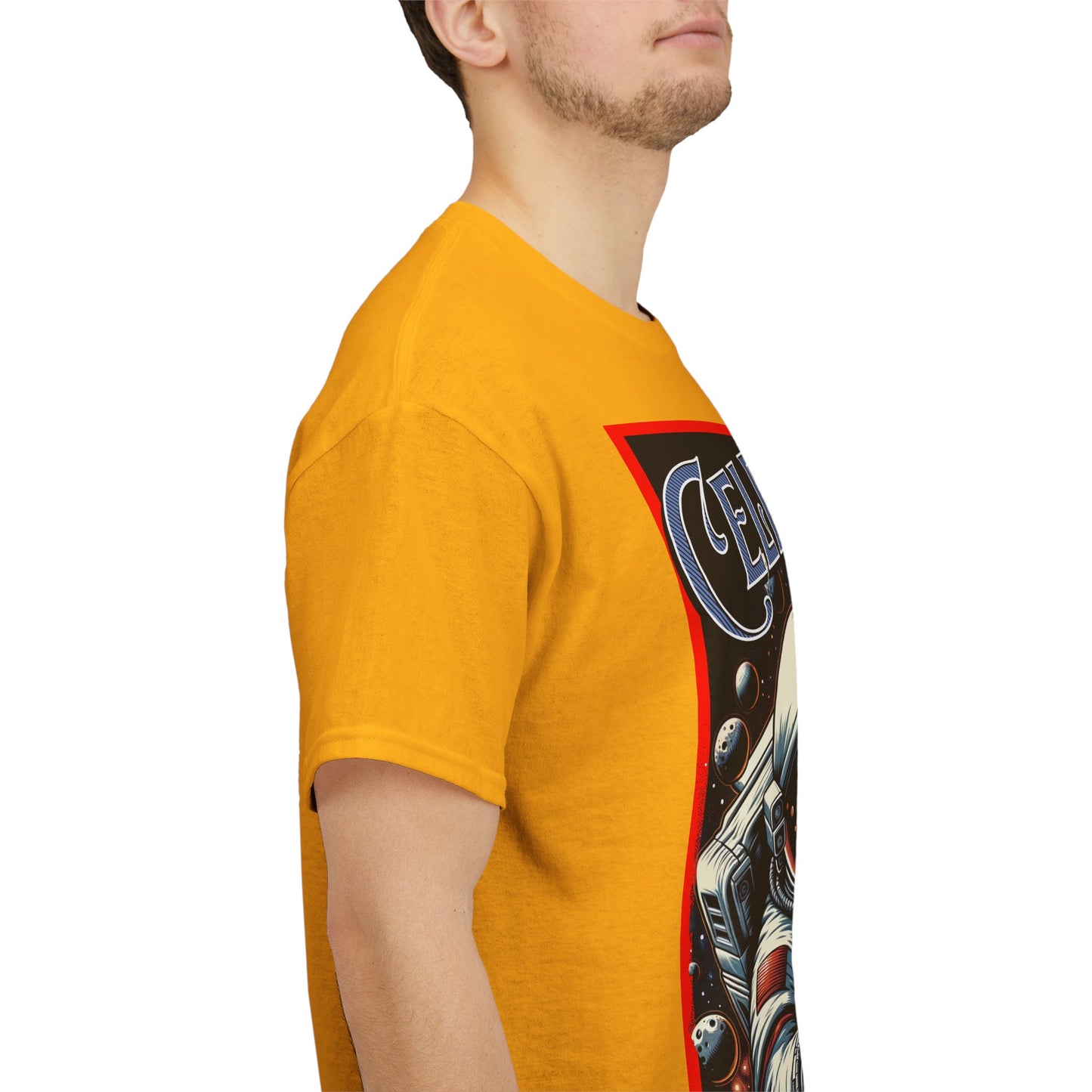 Celestial Astronaut Tee - Unisex Vintage Space Graphic T-Shirt, png, t-shirt, tshirts