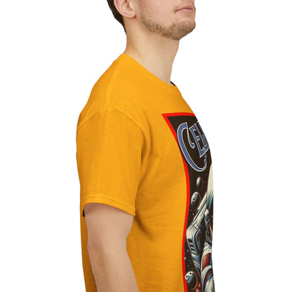 Celestial Astronaut Tee - Unisex Vintage Space Graphic T-Shirt, png, t-shirt, tshirts