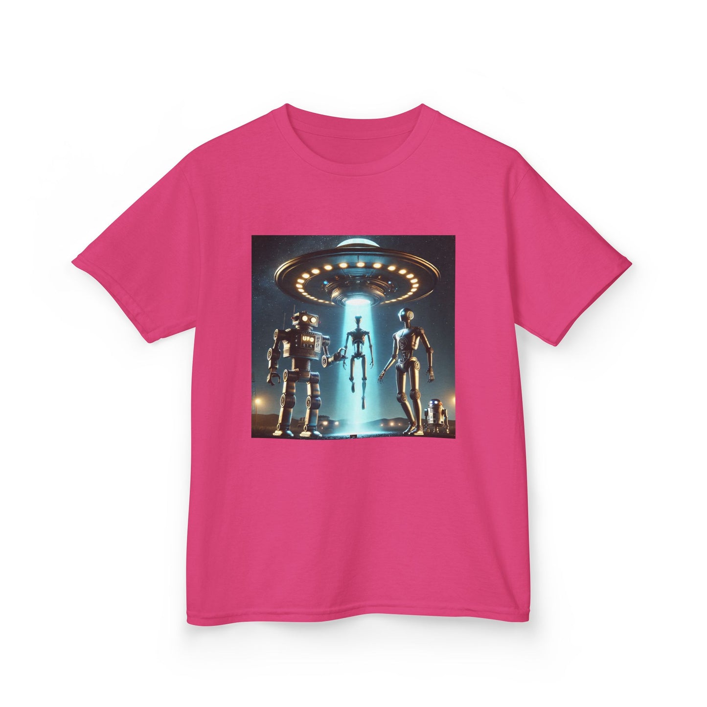 Alien Encounter Kids Tee, Fun Graphic Tee for Young Explorers, Perfect for Birthdays, Space Lovers, Casual Wear, Gift Idea