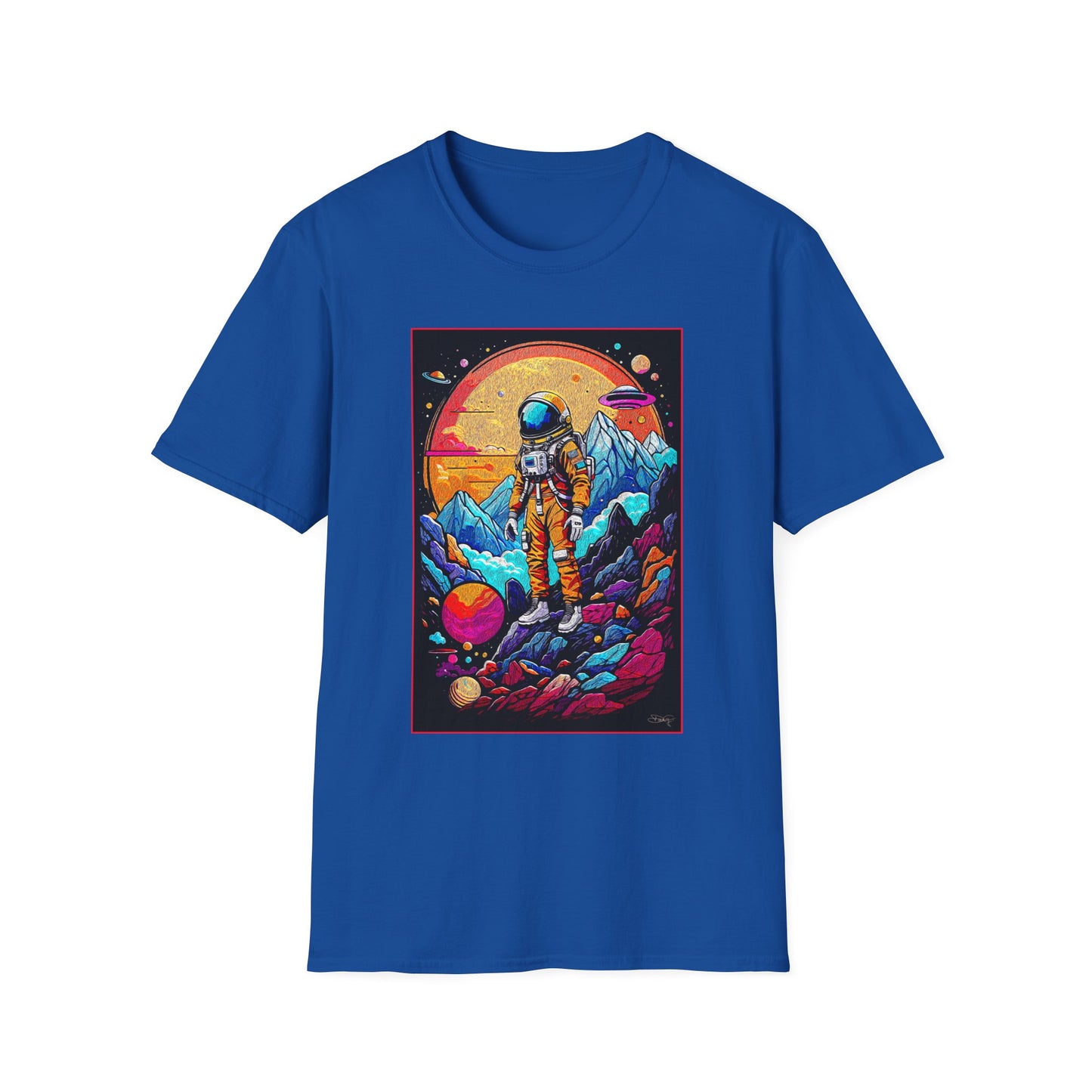 Astronaut Adventure T-Shirt | Cosmic Space Tee, Unisex Graphic Shirt, Gift for Space Lovers, Festival Wear, Outer Space Design