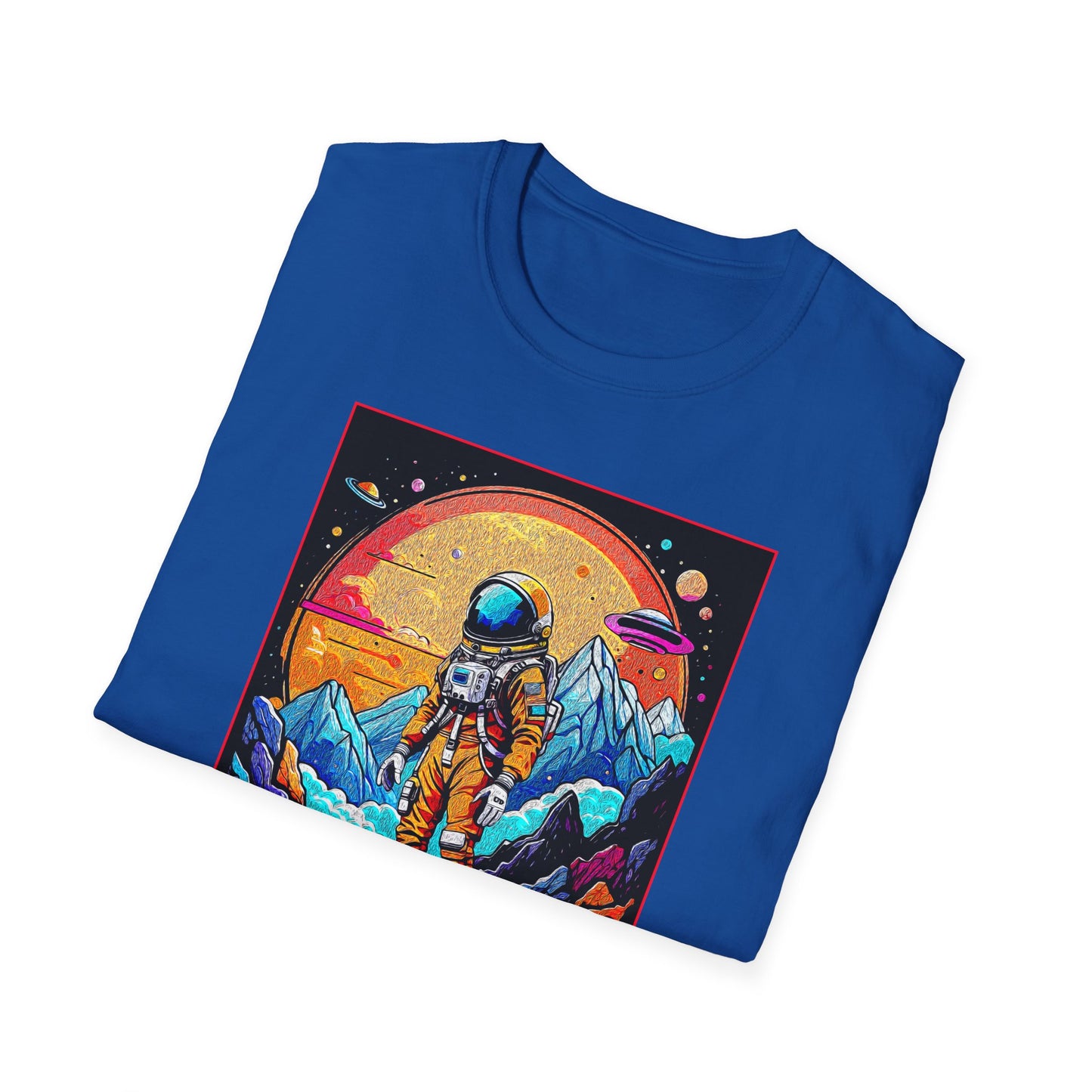 Astronaut Adventure T-Shirt | Cosmic Space Tee, Unisex Graphic Shirt, Gift for Space Lovers, Festival Wear, Outer Space Design