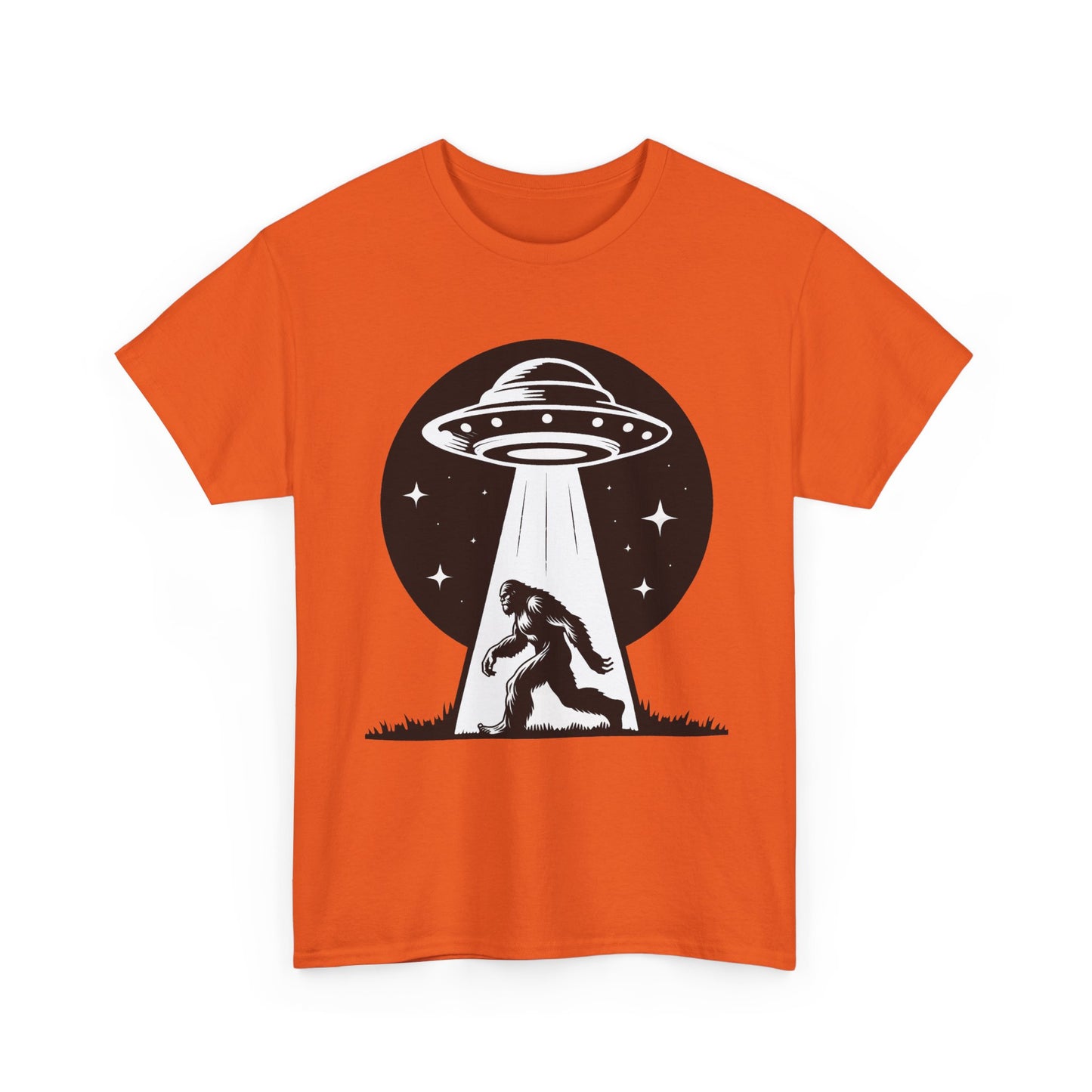 Bigfoot UFO Unisex Tee Graphic Design T-Shirt, GraphicTees, png, sublimation