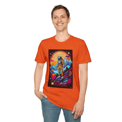 Astronaut Adventure T-Shirt | Cosmic Space Tee, Unisex Graphic Shirt, Gift for Space Lovers, Festival Wear, Outer Space Design