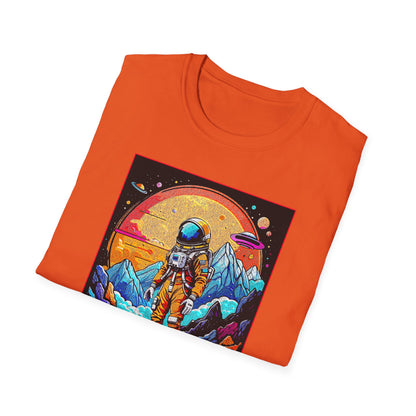 Astronaut Adventure T-Shirt | Cosmic Space Tee, Unisex Graphic Shirt, Gift for Space Lovers, Festival Wear, Outer Space Design