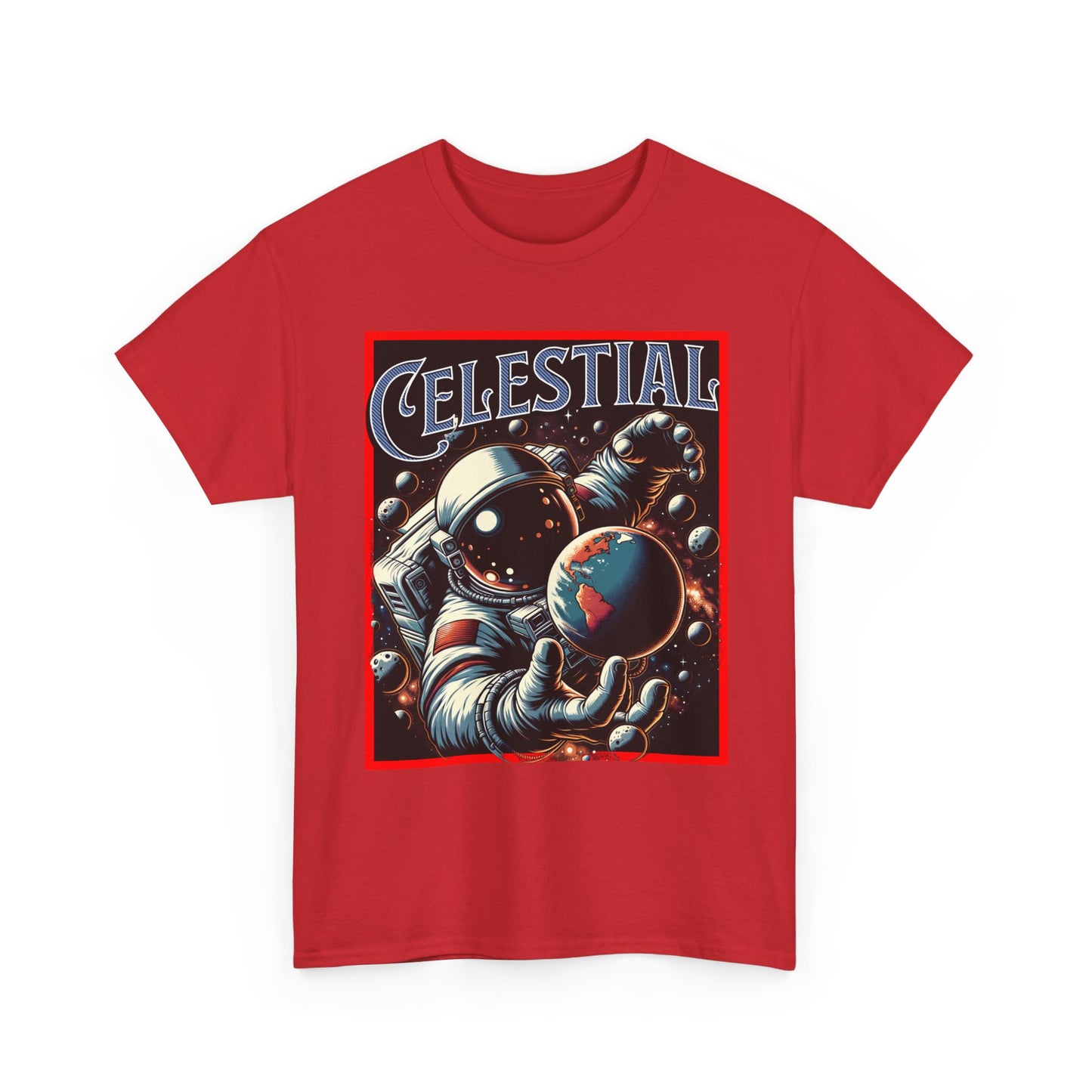 Celestial Astronaut Tee - Unisex Vintage Space Graphic T-Shirt, png, t-shirt, tshirts