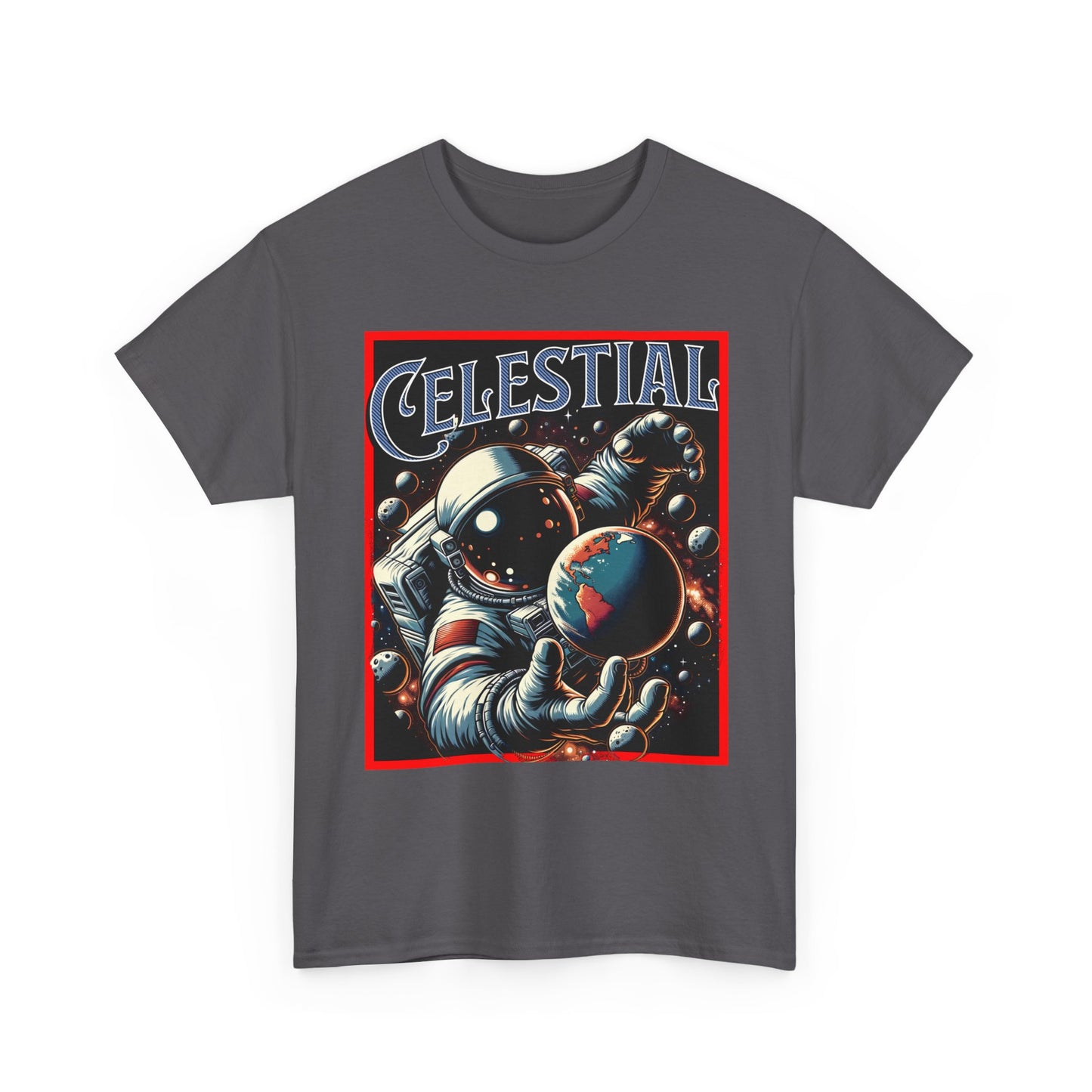 Celestial Astronaut Tee - Unisex Vintage Space Graphic T-Shirt, png, t-shirt, tshirts
