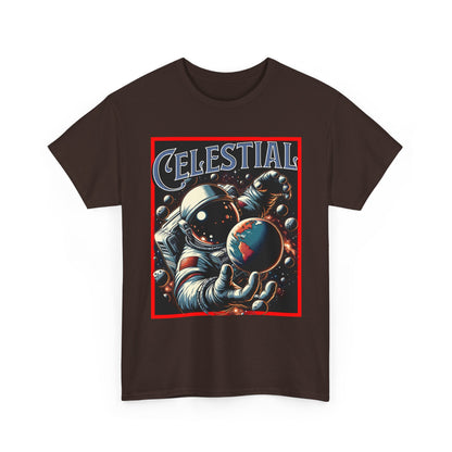 Celestial Astronaut Tee - Unisex Vintage Space Graphic T-Shirt, png, t-shirt, tshirts