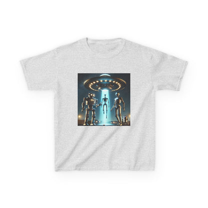 Alien Encounter Kids Tee, Fun Graphic Tee for Young Explorers, Perfect for Birthdays, Space Lovers, Casual Wear, Gift Idea
