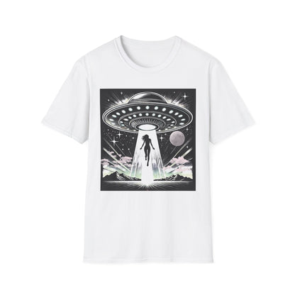 Cosmic Alien Abduction T-Shirt, Retro UFO Shirt, t-shirts, tshirts, Space Enthusiast Apparel, Graphic Tee, Gift for Sci-Fi Lovers, tees, png